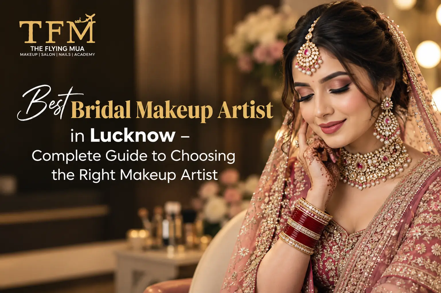 Best Bridal Makeup Artist in Lucknow