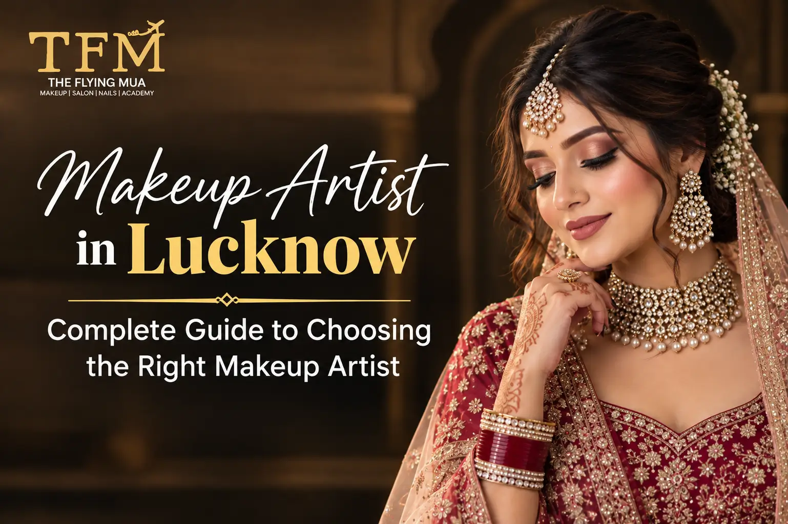 Best Bridal Makeup Artist in Lucknow